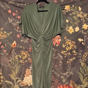 Lovely Day Green High Low Dress